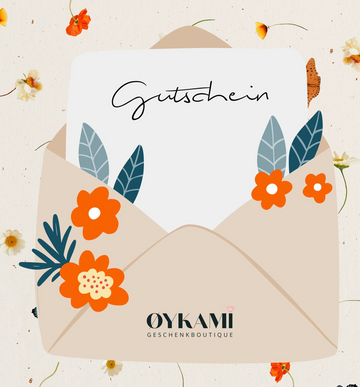 Neu bei OYKAMI: Digitale Geschenkgutscheine – die perfekte Geschenkidee für jede Gelegenheit