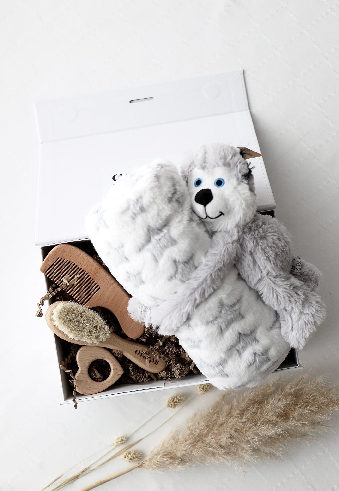 Baby Geschenkbox "Venezia" mit Husky klein - OYKAMI in a box