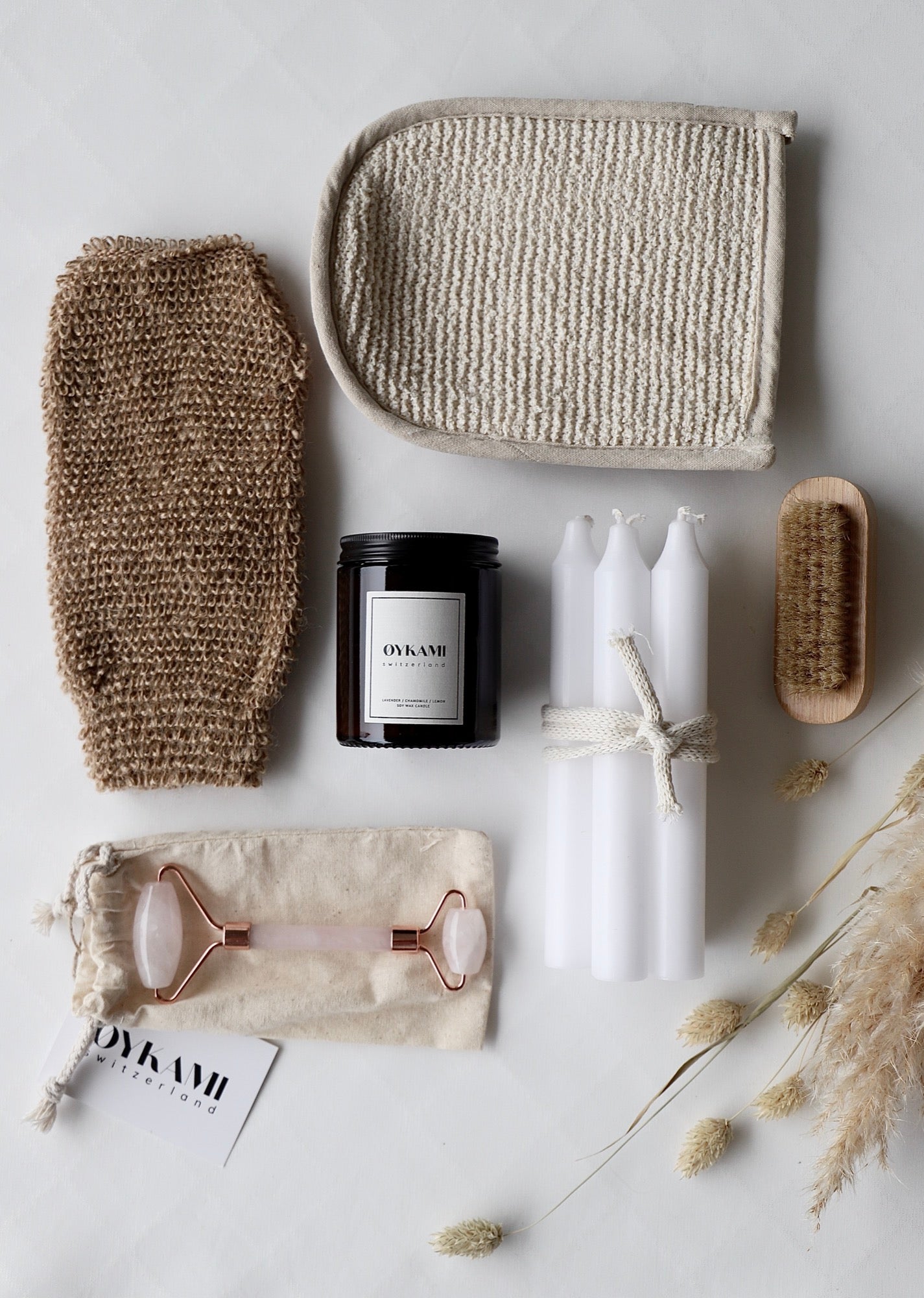 Beauty Geschenkbox "Tokyo" Rosenquarz - OYKAMI in a box