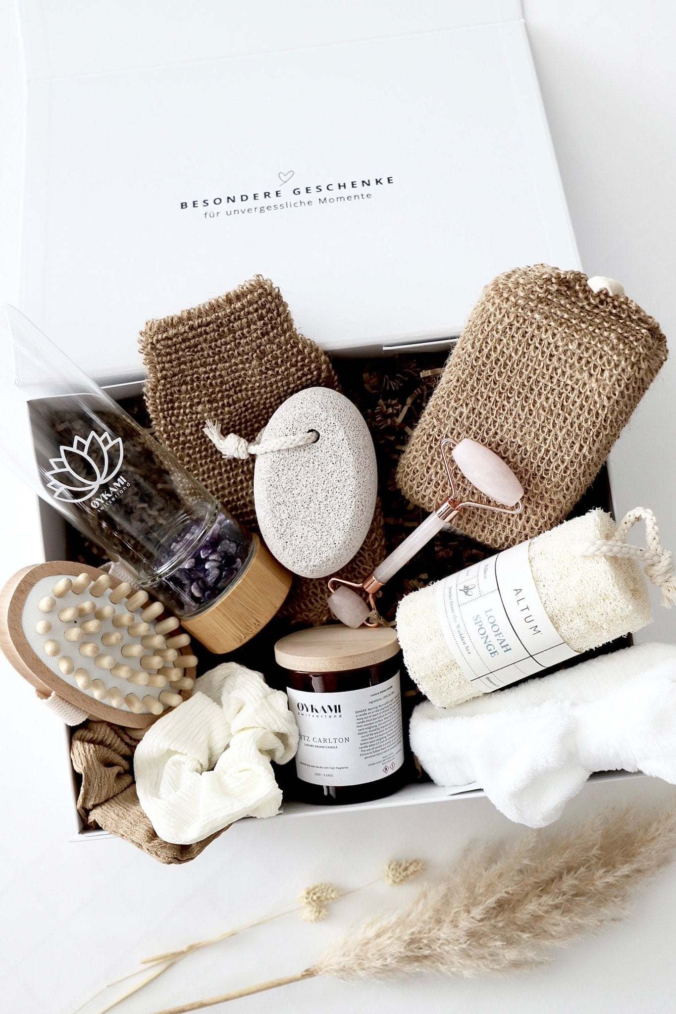 Geschenkbox „Wellness Deluxe“ - OYKAMI in a box