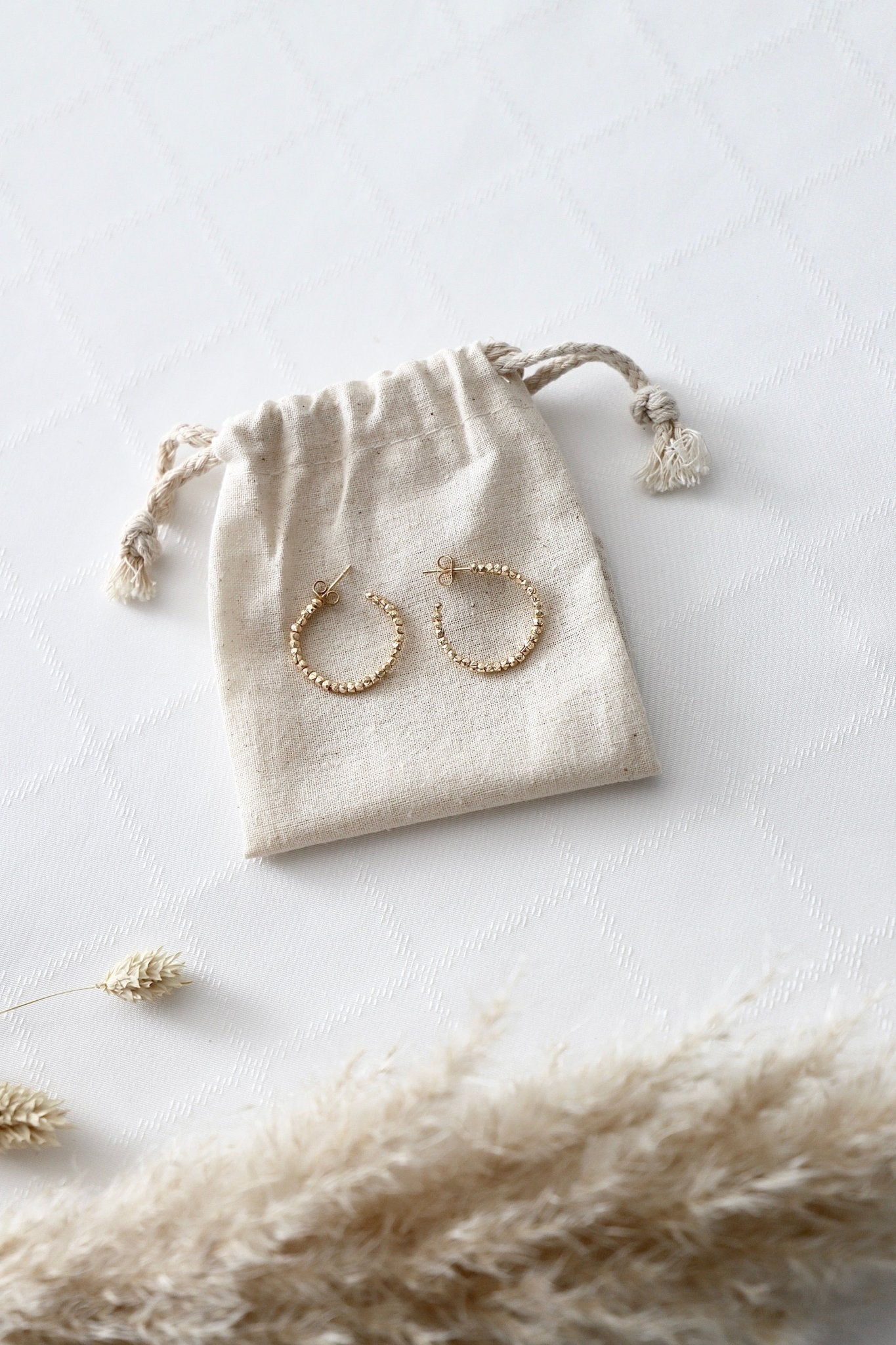 Ohrringe vergoldet - OYKAMI in a box