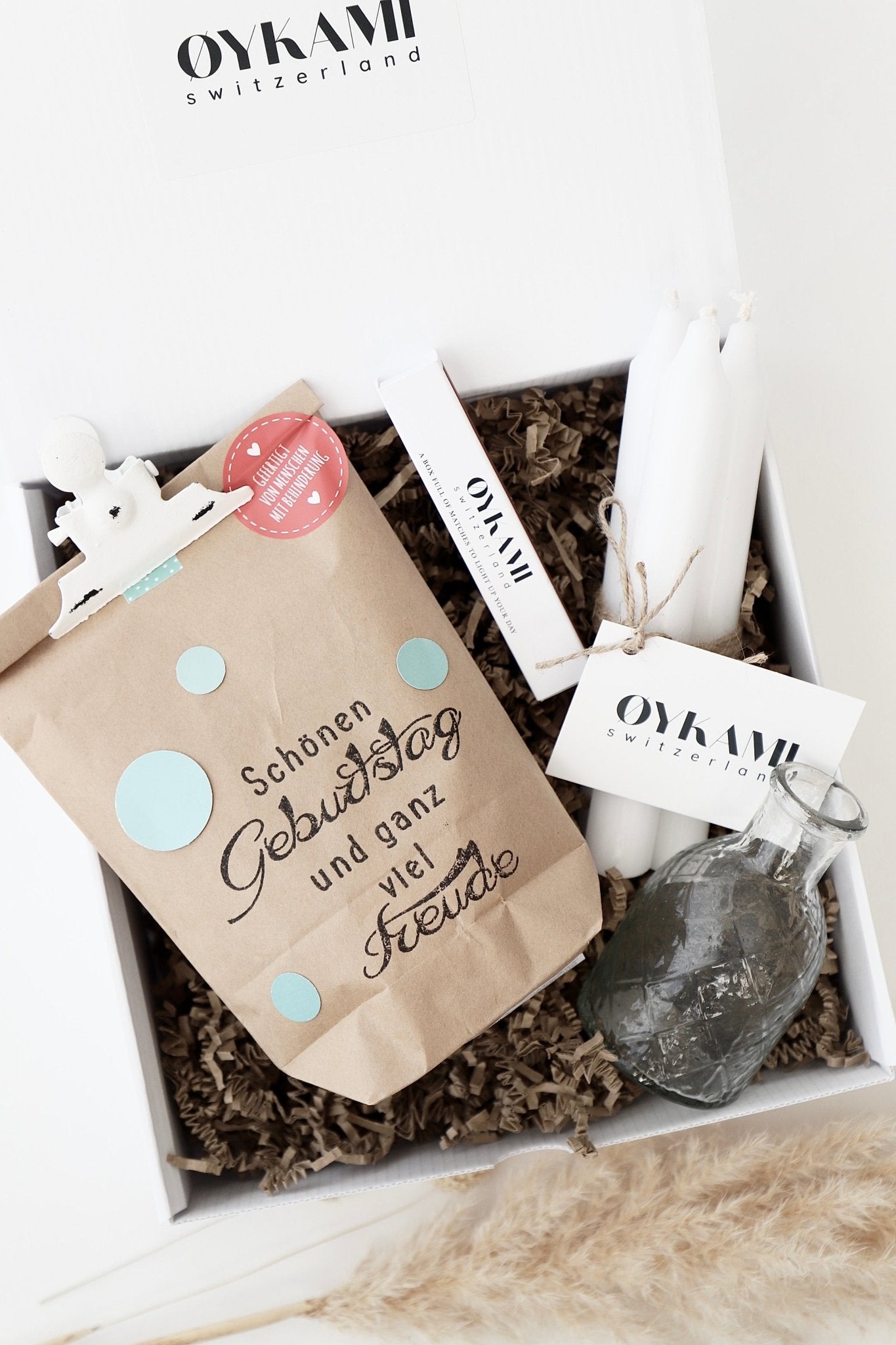 Überraschungs Geschenkbox "Schönen Geburtstag" - Wundertüte Geburtstag - OYKAMI in a box