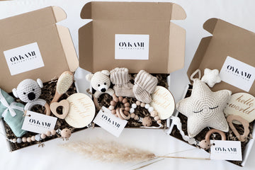 Unsere Bestseller: Die beliebtesten Babygeschenke in unserem Shop - OYKAMI in a box