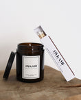 Load image into Gallery viewer, Gift set soy scented candle "Starry Night" with matches, 180 ml
