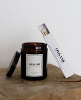 Load image into Gallery viewer, Gift set - soy scented candle "Cotton" with matches, 180 ml
