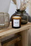 Load image into Gallery viewer, Gift set - soy scented candle "Midnight Forest" with matches, 300 ml
