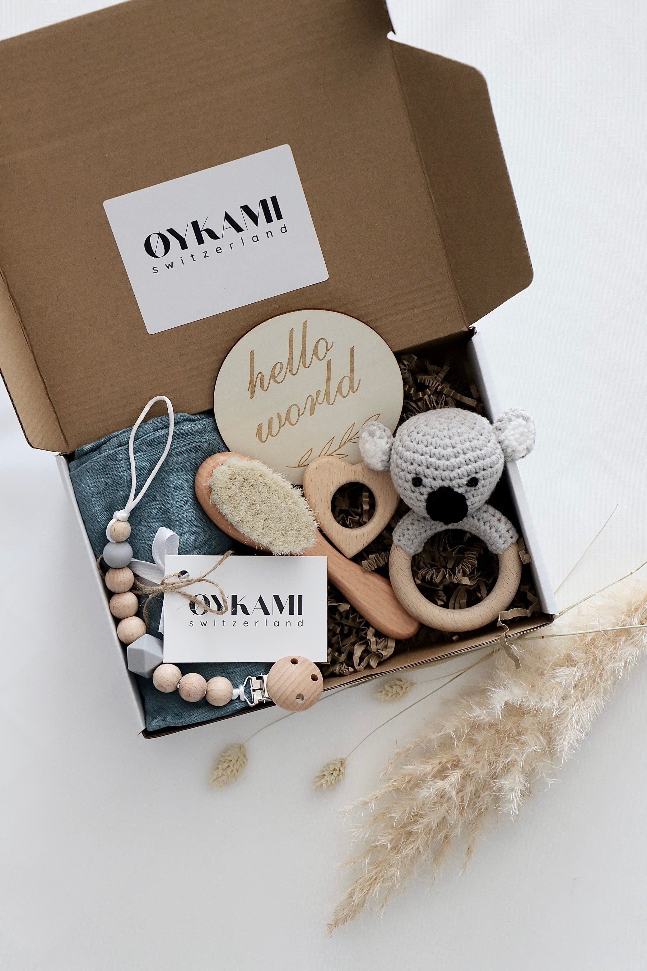 Baby Geschenkbox Junge "Aspen"