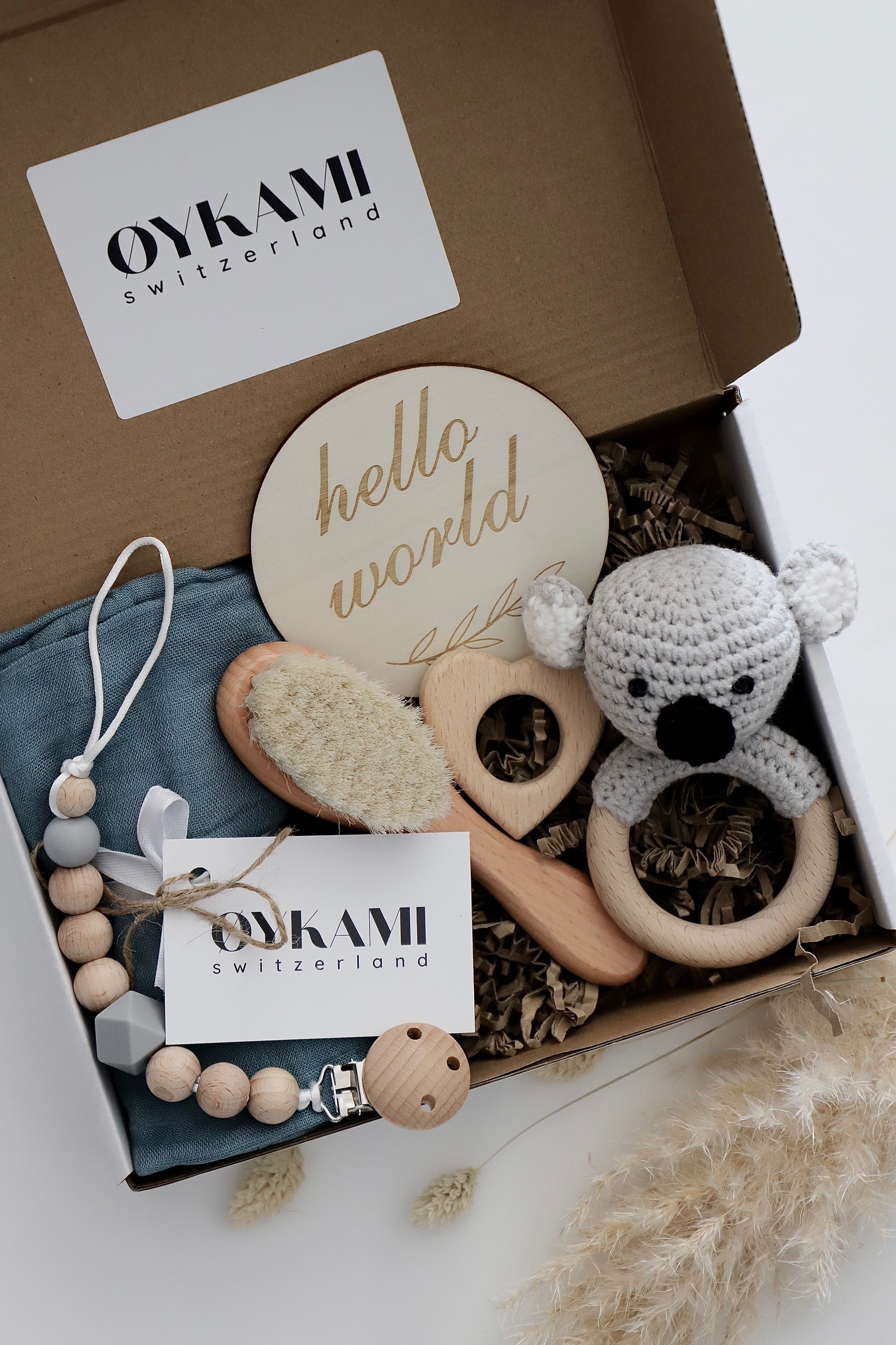 Baby Geschenkbox Junge "Aspen"