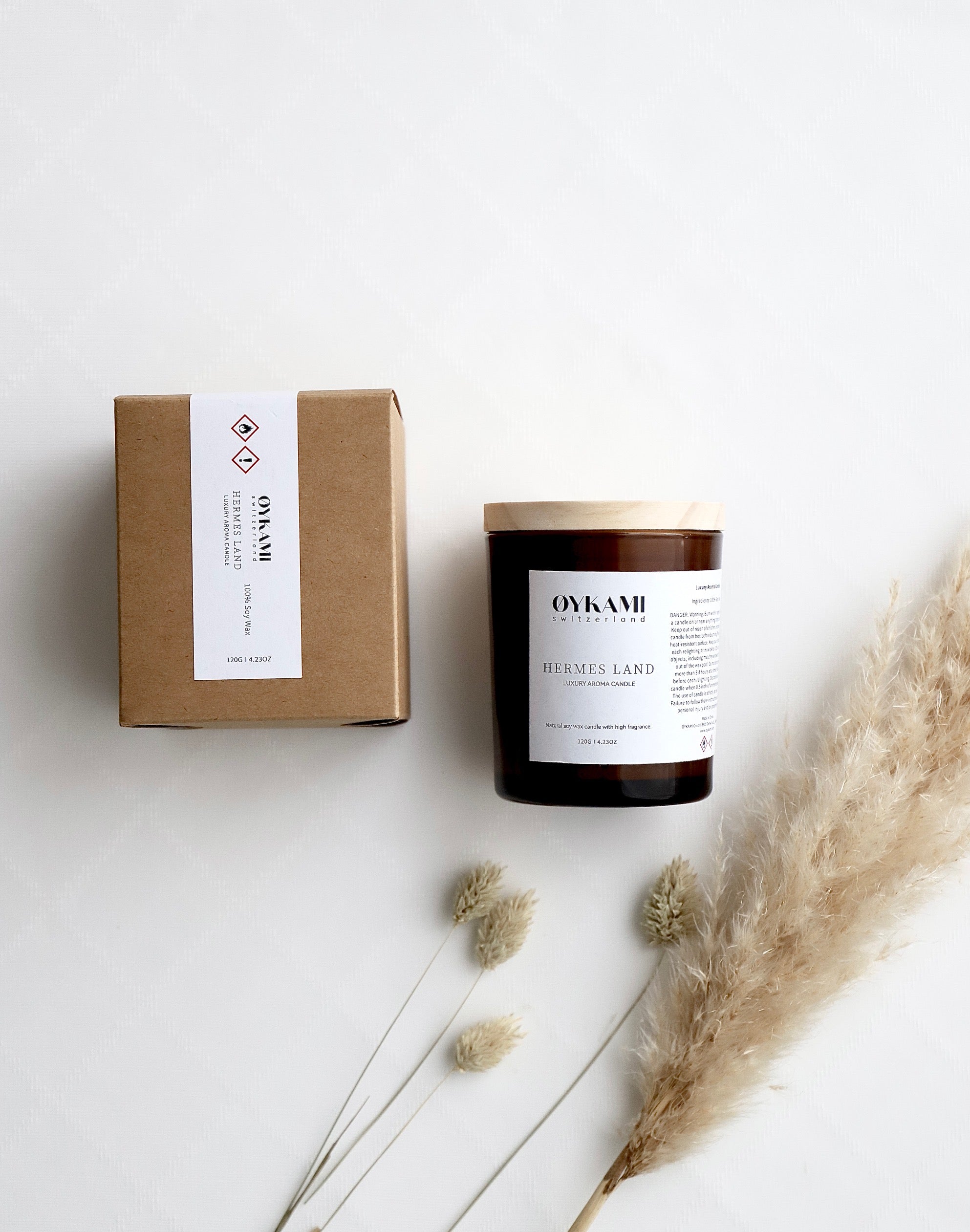 Duftkerze aus Sojawachs, 120g