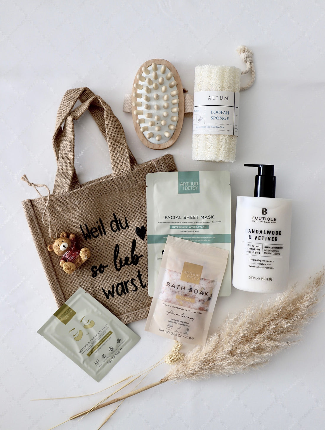 Geschenktasche „Weil du so lieb warst“