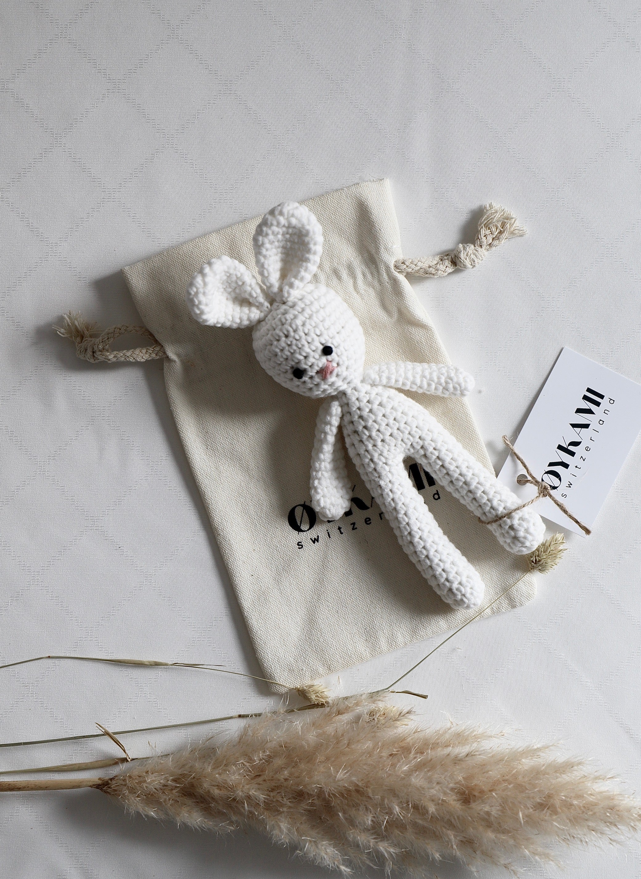 Gestricktes Stofftier "Miffy"