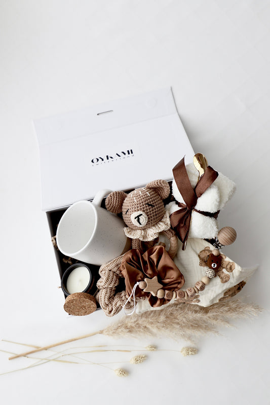 Mama & Baby Geschenkbox "Kapstadt" Bär