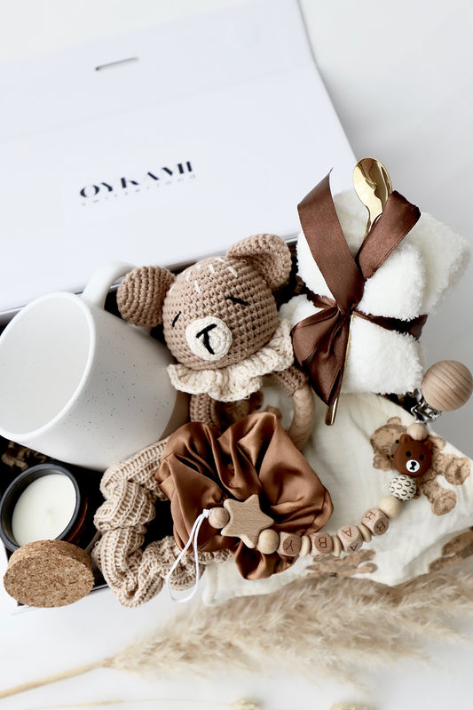 Mama & Baby Geschenkbox "Kapstadt" Bär