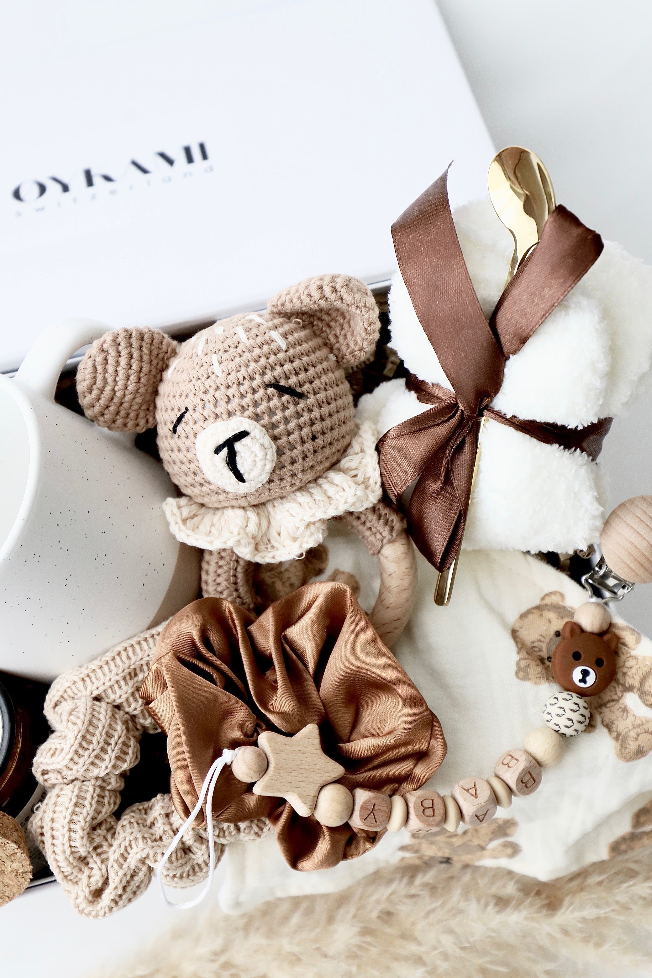 Mama & Baby Geschenkbox "Kapstadt" Bär