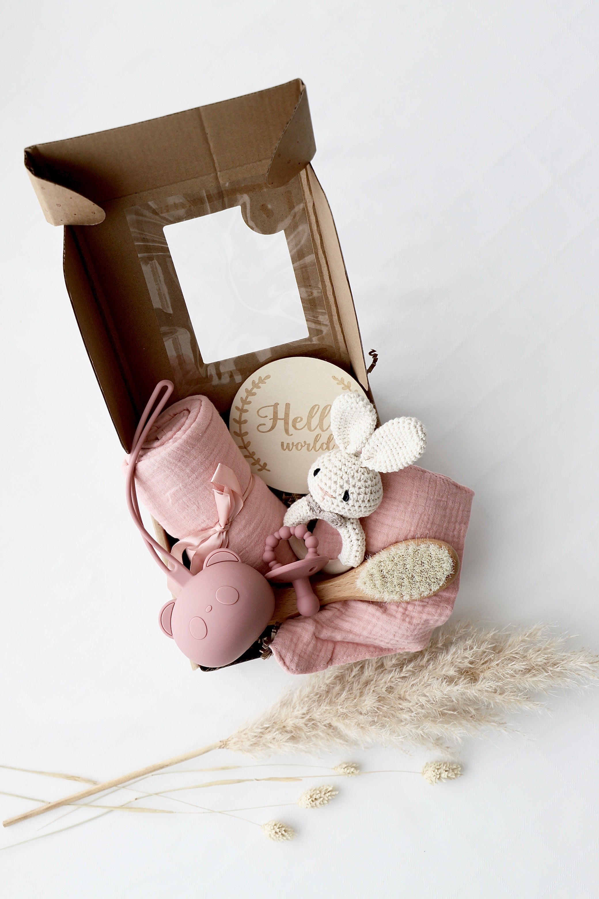 Baby Geschenkbox "Kapstadt" Hase