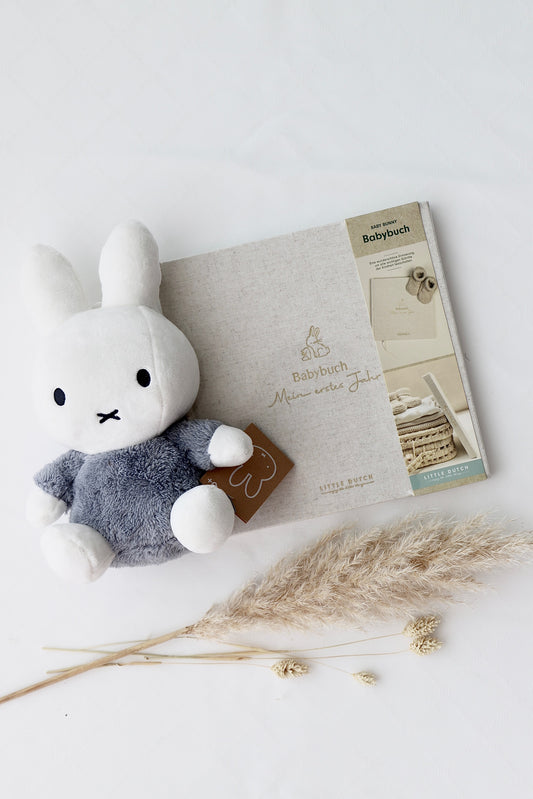 Baby Erinnerungsbuch "mein erstes Jahr" mit Miffy Blau