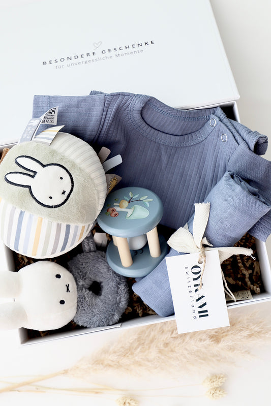 Baby Geschenkbox 7 - Miffy Blau