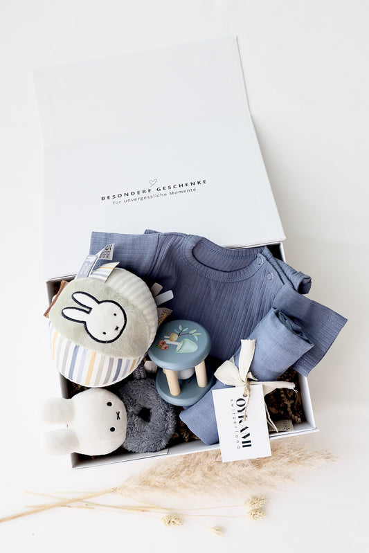Baby Geschenkbox 7 - Miffy Blau