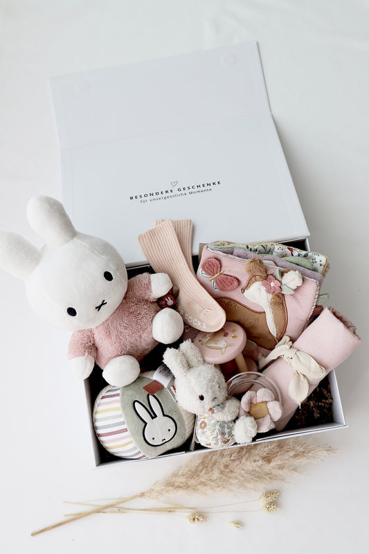 Baby Geschenkbox 6 - Miffy Rosa