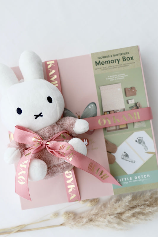 Baby Erinnerungsbox Rosa - Miffy