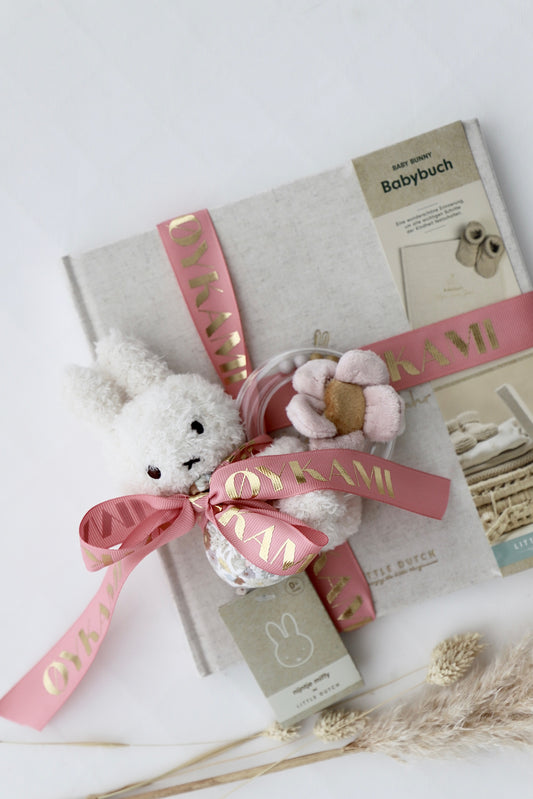 Baby Erinnerungsbuch "mein erstes Jahr" mit Miffy Rassel Rosa