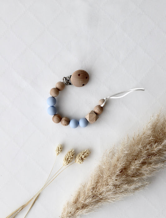 Schnullerkette blau