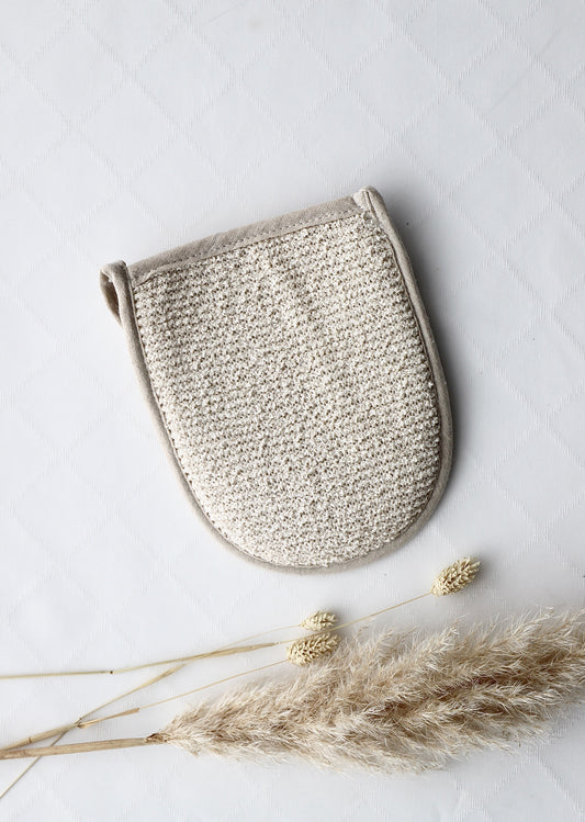 Peeling-Handschuh Beige