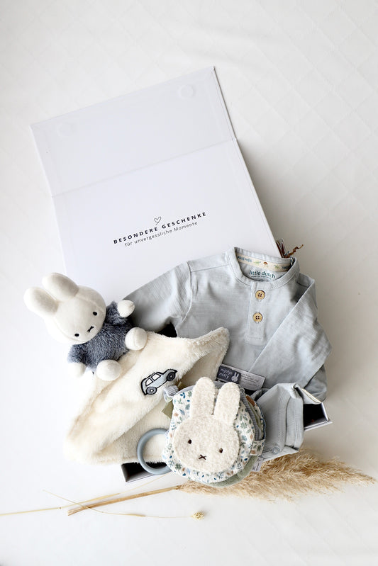 Baby Geschenkbox "Fashion 1" - Miffy Blau