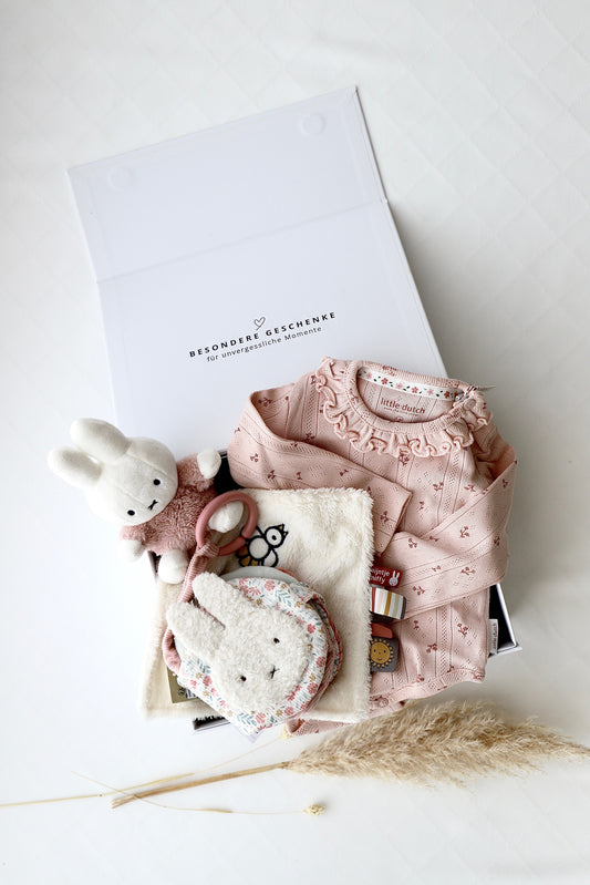 Baby Geschenkbox "Fashion 1" - Miffy Rosa