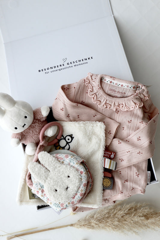 Baby Geschenkbox "Fashion 1" - Miffy Rosa