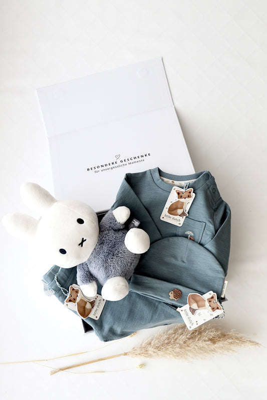 Baby Geschenkbox "Fashion 2" - Miffy Blau