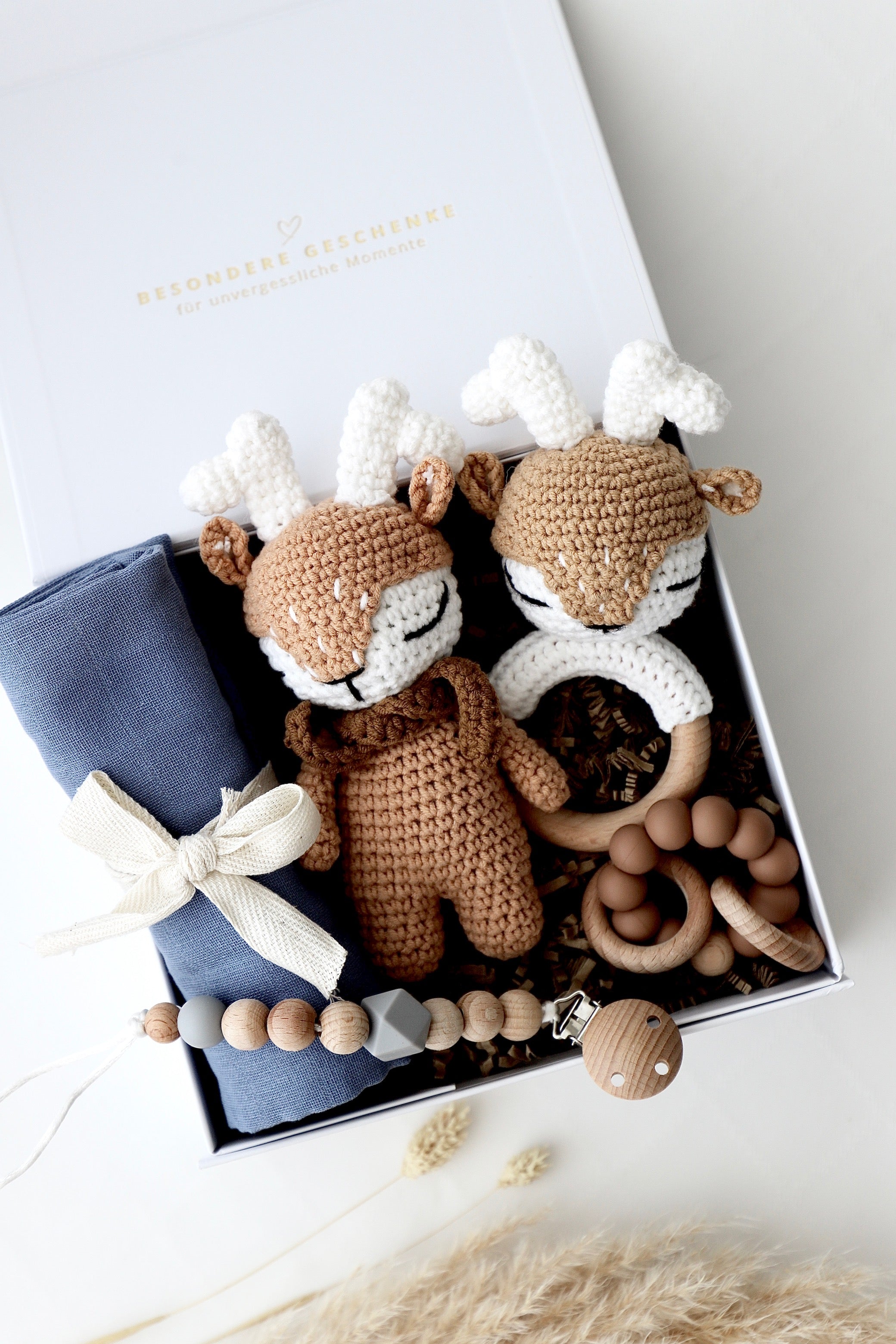 Baby Geschenkbox Junge "Salvador" mit Elch