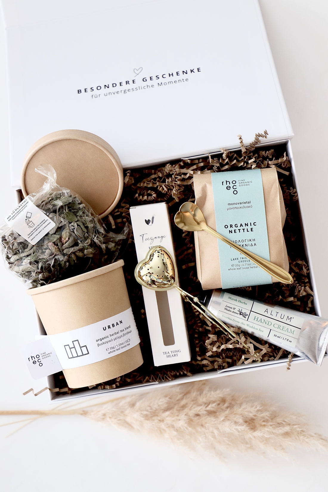 Geschenkbox „Wohlfühlmoment“ – Urban Tee & Wellness