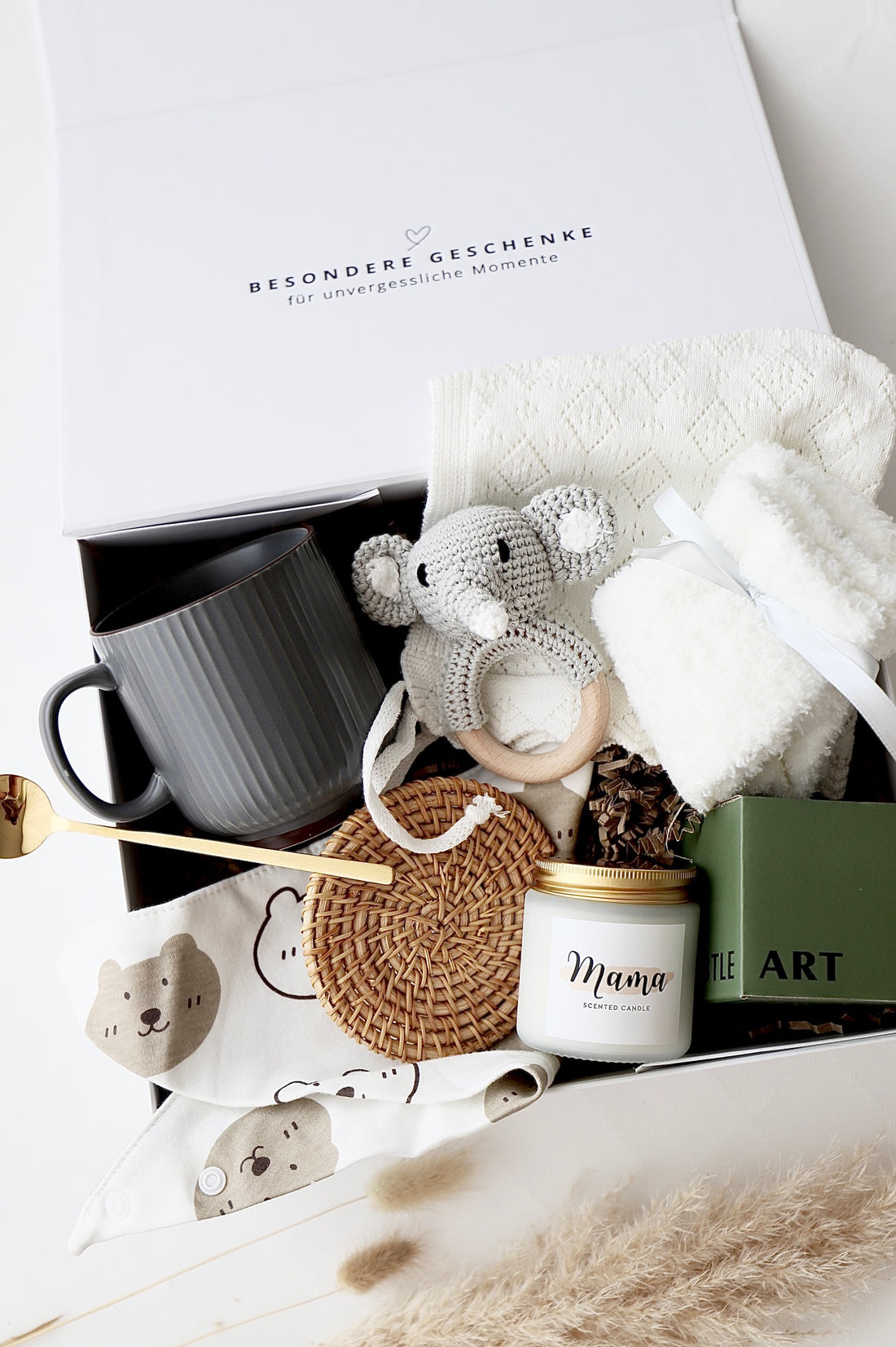 Mama & Baby Geschenkbox «Oslo» Elefant