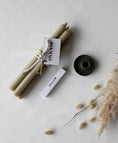 Load image into Gallery viewer, Taper candle gift set Khaki 
