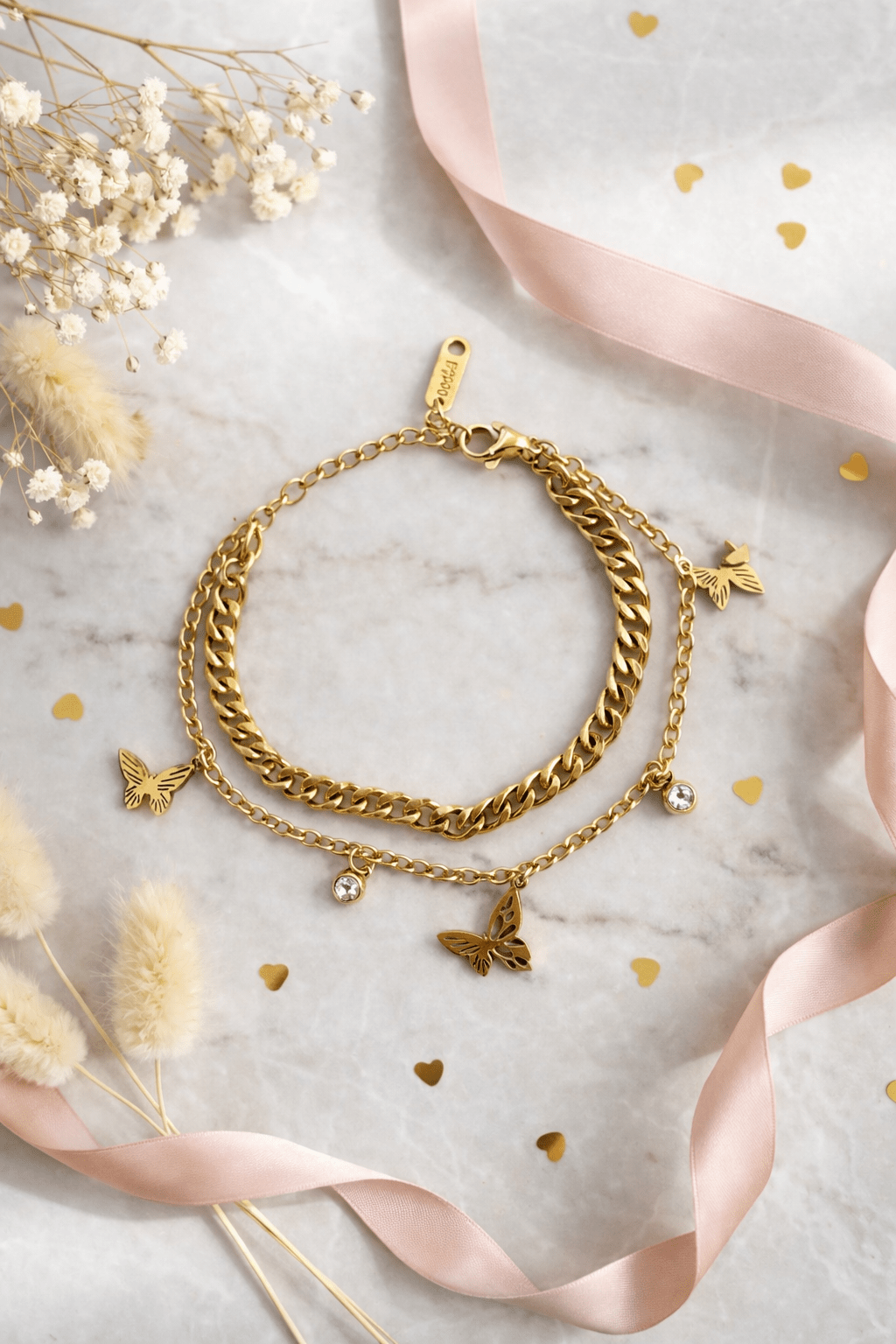 AMOÉ Butterfly Armband - OYKAMI in a box