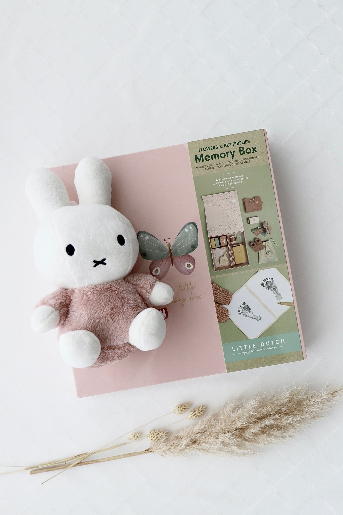 Baby Erinnerungsbox Rosa - Miffy - OYKAMI in a box