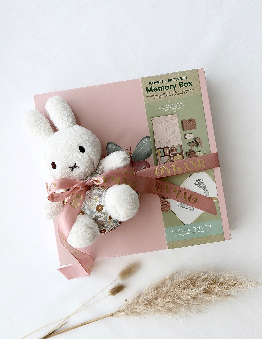 Baby Erinnerungsbox Rosa - Miffy - OYKAMI in a box
