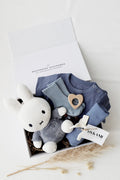 Baby Geschenkbox 1 - Miffy Blau - OYKAMI in a box