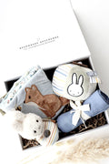 Baby Geschenkbox 3 - Miffy Blau - OYKAMI in a box