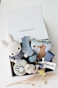 Baby Geschenkbox 6 - Miffy Blau - OYKAMI in a box