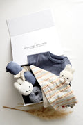 Baby Geschenkbox 7 - Miffy Blau - OYKAMI in a box