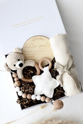 Baby Geschenkbox Beige 