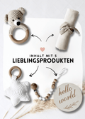 Baby Geschenkbox Beige 