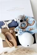 Baby Geschenkbox Blau 