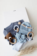 Baby Geschenkbox Blau 