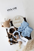 Baby Geschenkbox Blau 