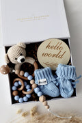 Baby Geschenkbox Blau 