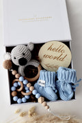 Baby Geschenkbox Blau 
