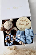 Baby Geschenkbox Blau 